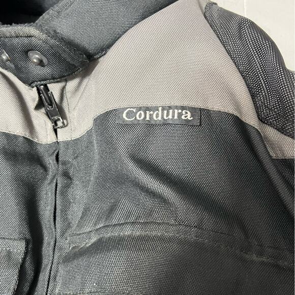 NEXGEN WATERPROOF MOTORCYCLE JACKET Men's Medium Reflective Padded Zip Lining - Picture 4 of 12